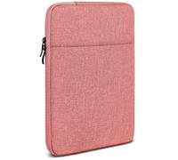 moex Étui de protection pour tablette Honor MagicPad 2 avec fermeture éclair et compartiment pour accessoires, housse en tissu nylon doux rembourré, housse de protection minimaliste, rose