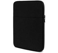 moex Étui de protection pour tablette Lenovo Tab K11e, avec fermeture éclair et compartiment pour accessoires, tissu en nylon doux rembourré, minimaliste, noir