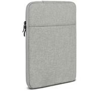 moex Étui de protection pour tablette Redmi Pad 2 Pro, avec fermeture éclair et compartiment pour accessoires, tissu en nylon doux, rembourré, minimaliste, gris