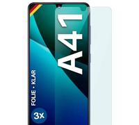 moex Film de Protection Transparent Compatible avec Samsung Galaxy A41 - Film Protecteur d'écran HD, Film Fin résistant aux Rayures, Lot de 3, Ultra-Clair