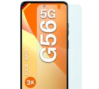 moex FlexProtect Lot de 3 films de protection d'écran mats pour Motorola Moto G56 5G - Anti-reflets - Avec protection solaire - Compatible avec n'importe quelle coque de téléphone portable