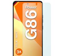 moex FlexProtect Lot de 3 films de protection d'écran mats pour Motorola Moto G86 Power 5G Film de protection d'écran mat contre les reflets avec protection solaire Compatible avec n'importe quelle