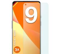 moex FlexProtect Lot de 3 films de protection d'écran mats pour OnePlus 9 - Anti-reflets - Avec protection solaire - Compatible avec n'importe quelle coque de téléphone portable