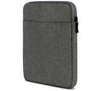 moex Housse de protection pour tablette Pocketbook Era - Avec compartiment pour accessoires - En fibre de polyester - Minimaliste avec fermeture éclair - Imperméable - Gris foncé, DC-7200-DU-GRAU