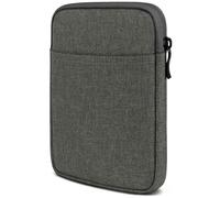 moex Housse pour Pocketbook Verse - Housse de protection minimaliste avec compartiment pour accessoires, liseuse électronique - Avec fermeture éclair - Imperméable - Gris foncé, DC-7203-DU-GRAU