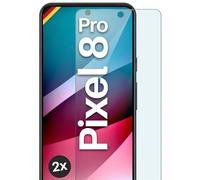 moex Lot de 2 films de protection d'écran en verre blindé pour Google Pixel 8 Pro, robustes et résistants aux rayures, incassables