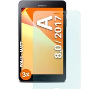 moex Lot de 3 films de protection d'écran mats compatibles avec Samsung Galaxy Tab A 8.0 2017 - Film anti-reflets, film de protection d'écran mat
