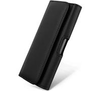 moex Sac transversal confortable avec clip de ceinture compatible avec Doogee X97 / X97 Pro | Utilisation universelle avec passant de ceinture et fermeture magnétique Noir