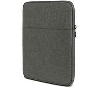 moex Sacoche pour Tablette pour OSCAL Pad 80 WiFi - Housse avec Compartiment pour Accessoires en Fibre de Polyester Housse de Protection Minimaliste avec Fermeture Éclair Imperméable Gris Foncé