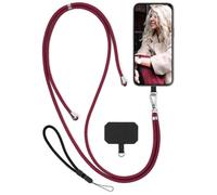 moex Unleash Bracelet de téléphone portable à accrocher sans coque pour Motorola Moto G14 - Chaîne de téléphone portable avec mousqueton - Cordon amovible - Avec coussinet pour coque de téléphone