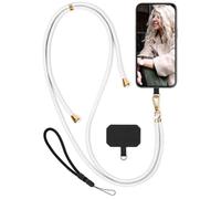 moex Unleash Bracelet pour téléphone portable Motorola Razr 60 Ultra à accrocher sans coque - Chaîne de téléphone portable avec mousqueton - Cordon amovible - Avec coussinet pour coque de téléphone