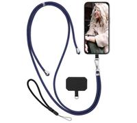moex Unleash Cordon de téléphone portable pour Samsung Galaxy Z Flip 7 à accrocher sans coque de téléphone portable universel avec mousqueton - Bande amovible - Chaîne avec coussinet pour téléphone