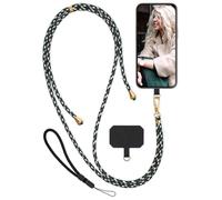 moex Unleash pour Google Pixel 8 Pro - Chaîne de téléphone portable avec mousqueton - Cordon tour de cou amovible rapidement - Collier pour smartphone avec coussinet pour coque - Chaîne à accrocher en