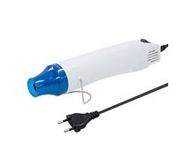mofa Pistolet à air chaud, outil thermorétractable avec support pour gaufrage et séchage de peinture électrique multifonction 300 W 220 V (blanc)