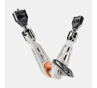 MOFAGE TALOS Bras d'amortissement Magic Bras - Design exosquelette - Charge maximale 5 kg - Fermeture rapide - Frottement réglable - Précision CNC - Pour moniteur, lumière LED, caméra d'action (beige