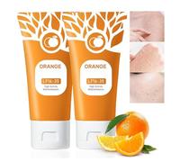 MOFFNNOL Gel exfoliant à l'orange, nettoyant en Profondeur, hydratant, Gommage, hydratant, Visage, Corps, élimine Les Points Noirs, Gommage pour Tous Les Types de Peau
