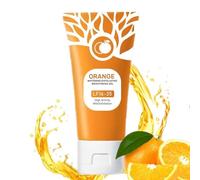 MOFFNNOL Gel exfoliant à l'orange, nettoyant en Profondeur, hydratant, Gommage, hydratant, Visage, Corps, élimine Les Points Noirs, Gommage pour Tous Les Types de Peau
