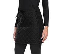 MoFiz Jupe Short Femme Hiver Jupe Matelassée Thermique Légère Jupe Randonnée Outdoor NoirPro EU M