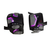 MoFleeer 7/8 ''22mm Universel Moto Guidon Interrupteur Phare Voyant D'avertissement Clignotant Klaxon Démarrage Bouton D'arrêt Commutateur de Guidon(4)