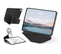 MOFT Dynamic Folio pour iPad Pro 12,9" (4e, 5e, 6e Gén.), Étui Magnétique Ultra-Fin avec Support et Plus de 20 Angles de Vision, Réveil/Veille Automatique - Noir Intense