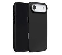 MOFT MOVAS Snap Coque Magnétique pour iPhone Air, Compatible avec MagSafe [Cuir Vegan Ultra Slim & Anti-Taches ] Etui pour iPhone Air Case - Protection Appareil Photo, Noir