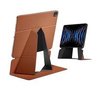 MOFT Support de Tablette pour Bureau, Support pour iPad en Cuir Végétalien Ajustable Étui Magnétique avec 3 Angles de Vue, Compatible avec iPad Pro 11-in 2018-2022/iPad Air 2022/2020 (Version 2023)