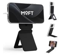 MOFT Support Magnétique pour Smartphone, Snap Support Trépied Compatible avec Magsafe, Support Téléphone Portable Multifonctionnel Réglable en Angle pour Travel, Meeting & Vlogging, Noir Jais