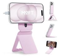 MOFT Trepied Smartphone pour iPhone 17/16/15/14/13 Serie Compatible avec MagSafe, Trepied iPhone Portable avec 3 Modes pour Self-vlogging, Parcourir, Photographie Macro, Appel Vidéo, Fuchsia
