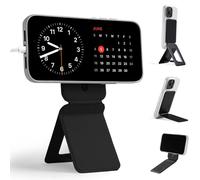 MOFT Trepied Smartphone pour iPhone 17/16/15/14/13 Serie Compatible avec MagSafe, Trepied iPhone Portable avec 3 Modes pour Self-vlogging, Parcourir, Photographie Macro, Appel Vidéo, Noir Jais