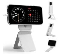 MOFT Trepied Smartphone pour iPhone 17/16/15/14/13 Serie Compatible avec MagSafe, Trepied iPhone Portable avec 3 Modes pour Self-vlogging, Parcourir, Photographie Macro, Appel Vidéo, Gris Brumeux