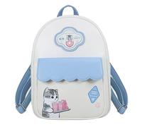 Mofusand Premium PU Sac à dos élégant avec bretelles réglables