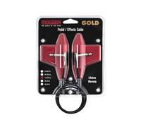 Mogami Câble patch SLP Gold Pedal - Super Low Profile 90° Angle droit Guitare Effets Cable Noise-Free OFC Core 45,7 cm