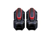 MoGarde Pare-chocs Stunt Cage Lot de 2 barres protection universelles pour moto, moteur, pare-chocs en fibre carbone pour tube 20 mm, 24 et 26