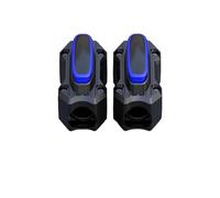 MoGarde Pare-chocs Stunt Cage Lot de 2 barres protection universelles pour moto, moteur, pare-chocs en fibre carbone pour tube 20 mm, 24 et 26