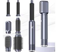 MogaWave Air Styler 6 In 1Airbrush Pro Cheveux Avec 1000W Airbrush Hair Styler Seche Cheveux, Brosse Soufflante, Brushing Brosse Soufflante, Auto Boucleur a Air, pour Sécher, Boucler, Lisser