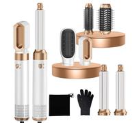 MogaWave Air Styler Pro Airbrush en 1 Magic Hair Styler avec 1000W Seche Cheveux, Brosse Soufflante, Brosse Seche Cheveux, Auto Boucleur a Air, air Boucleur