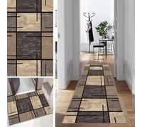 Mogetal Tapis de Passage Couloir Cuisine Boho Long Vintage Classique 80x200cm Bohème au Metre Antidérapant Lavable Absorbant pour Salon Chambre Personnalisable