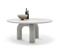 MOGG table ronde ELEPHANTE Ø140xH75 cm (Matériel - Bois et polyuréthane)