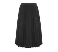 Moggemol Jupes Longues Plissées en A Couleur Uni Haute Ceinture Élastique pour Filles Enfants Idéales pour Les Vacances Dété Et Les Fêtes Danniversaire Noir 13-14 Ans
