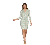 Moggemol Pyjama Doccasion Manteau Bain Imprimé Avec Ceinture Couverture Pour Bébé Et Bonnet Ensemble Trois Pièces Pour La Naissance Lhôpital Vert clair S Months