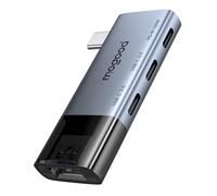 MOGOOD 4 en 1 Hub Type C, Adaptateur Multiport USB C 5Gbps, Splitter de Charge PD Type C 100W, Compatible avec iPhone, iPad, MacBook, Laptop, PC