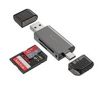 MOGOOD Adaptateur et Lecteur de carte USB C 5Gbps, supportant SD/Micro SD/SDHC/SDXC/MMC, compatible avec iPhone, Xiaomi, Mac