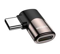 MOGOOD Adaptateur USB C 90 Degrés Mâle à Femelle - Extender Angle Droit pour Steam Deck, Switch, Ordinateur Portable et Téléphone Portable