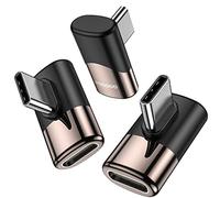 MOGOOD Adaptateur USB C à angle droit - Extension USB C Type C Thunderbolt pour MacBook Pro, iMac, iPad Pro, commutateur Nintendo et autres périphériques de type C