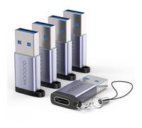 MOGOOD Adaptateur USB C Femelle vers USB Mâle Adaptateur USB Type C OTG Convertisseur Câble Chargeur Adaptateur Type C pour MacBook M1 M2 iPad Pro 2022 Galaxy S23 S22 S21 Oculus Quest