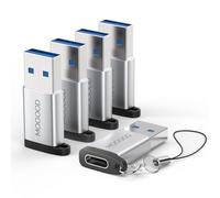 MOGOOD Adaptateur USB C Femelle vers USB Mâle Adaptateur USB Type C OTG Convertisseur Câble Chargeur Adaptateur Type C pour MacBook M1 M2 iPad Pro 2022 Galaxy S23 S22 S21 Oculus Quest