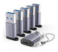 MOGOOD Adaptateur USB C Femelle vers USB Mâle Adaptateur USB Type C OTG Convertisseur Câble Chargeur Adaptateur Type C pour MacBook M1 M2 iPad Pro 2022 Galaxy S23 S22 S21 Oculus Quest