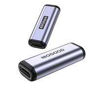 MOGOOD Coupleur USB C Femelle à Femelle Adaptateur supportant la Charge Rapide et Le Transfert de données Connecteur d'extension pour MacBook TB3 Port, Pixel, S21, S20, S10, Note 20,10