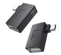 MOGOOD Micro USB OTG Adaptateur 2Pack, Support pour Fire TV Stick 4K, Adaptateur Micro USB vers Typ A avec OTG pour Android, Tablettes, Laptop