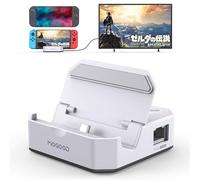 MOGOOD Switch 2 TV Dock 100W PD, 1Gbps Ethernet, 4K@60Hz, 2*Port USB 3.0, Station d'accueil Switch 2 Compatible avec Nintendo Switch 2/1 / OLED